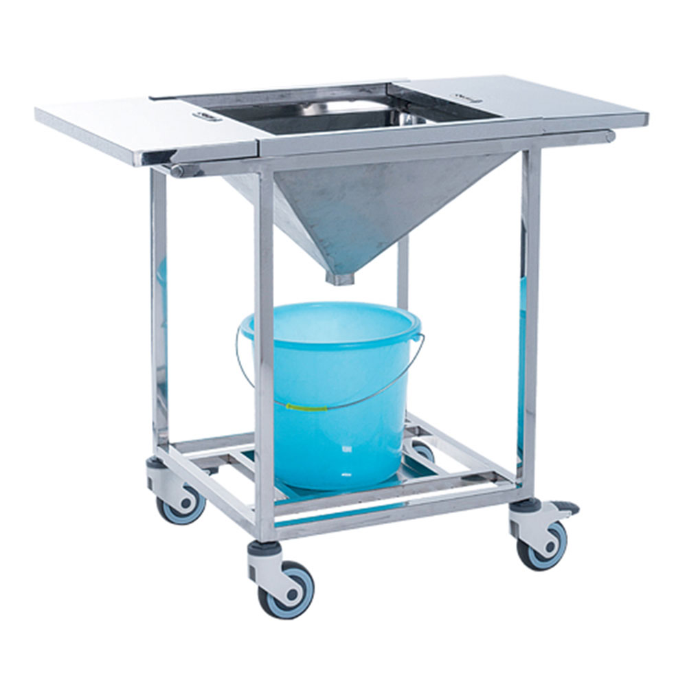 B21 Stainless Steel Cleanout Trolley