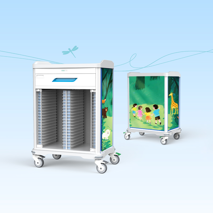 FanggeMedical Unveils Human-Centered Pediatric Medical Cart for Friendlier Hospital Environments