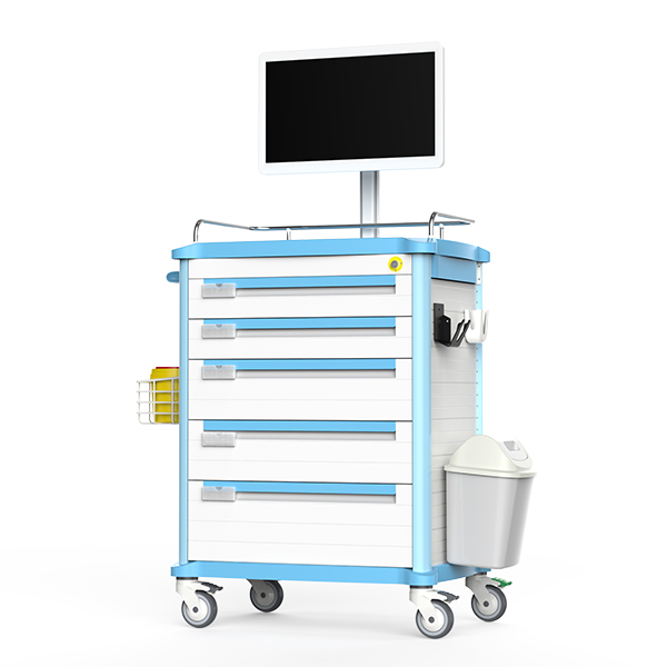 FG-H-16 Computer Trolley With Drawer