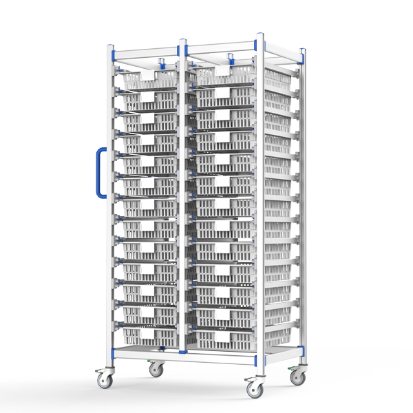 FG-PW-4013F02 Mobile Medical Storage shelf