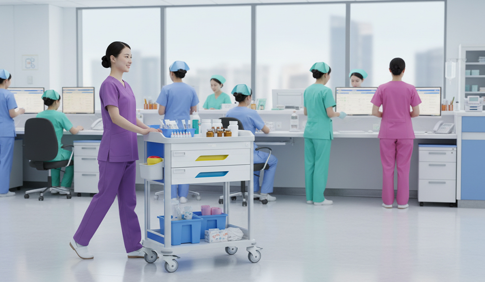 Fanggemedical Unveils the Future Series Treatment Trolley