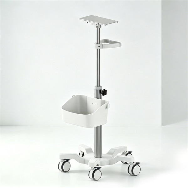 FG-16 Monitor Support Pole On Casters