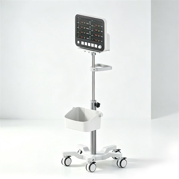 FG-16 Monitor Support Pole On Casters