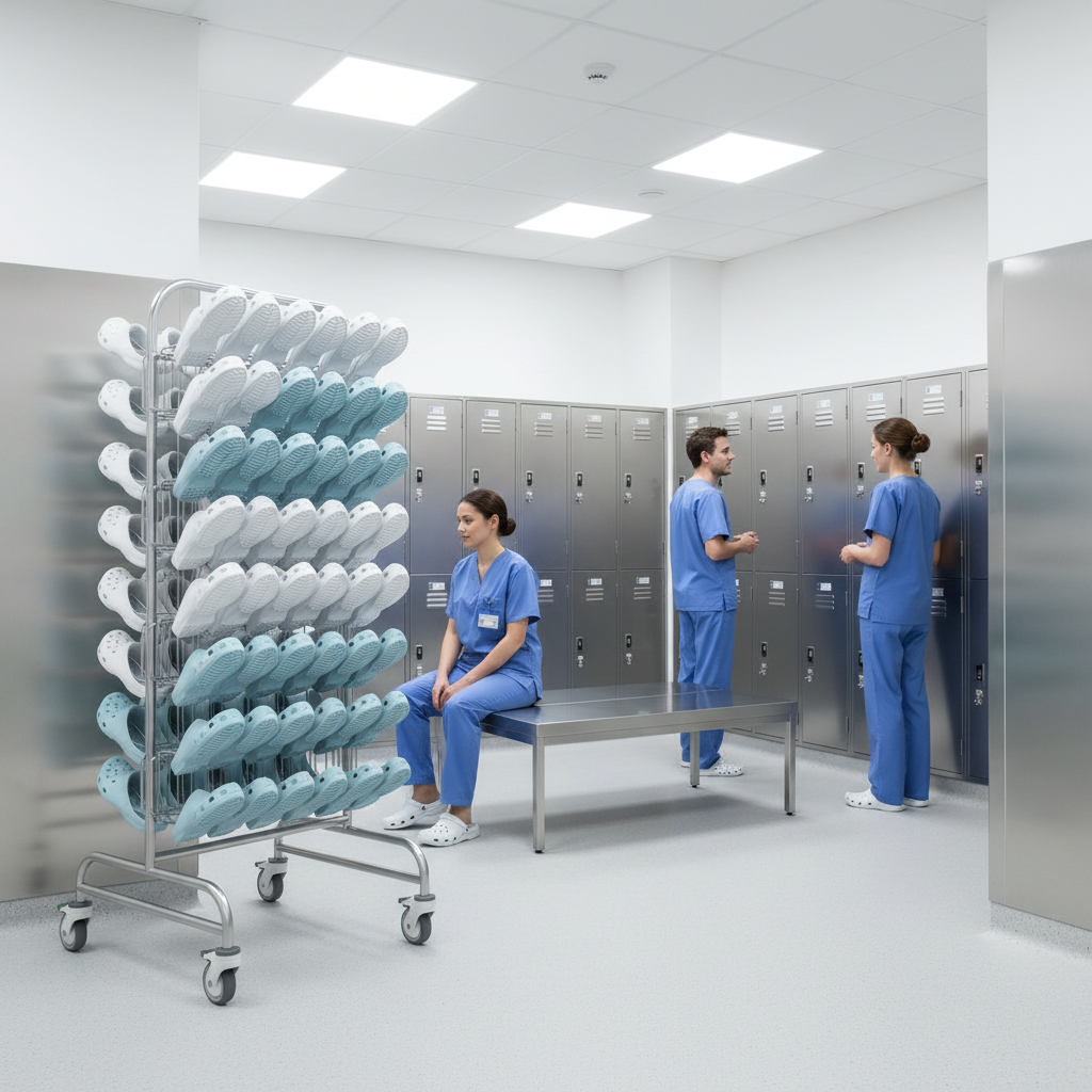 B27 Hospital Shoe Rack