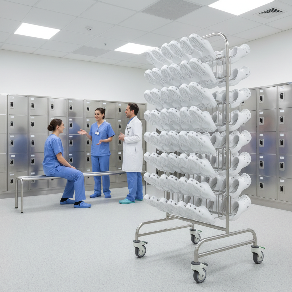 B27 Hospital Shoe Rack