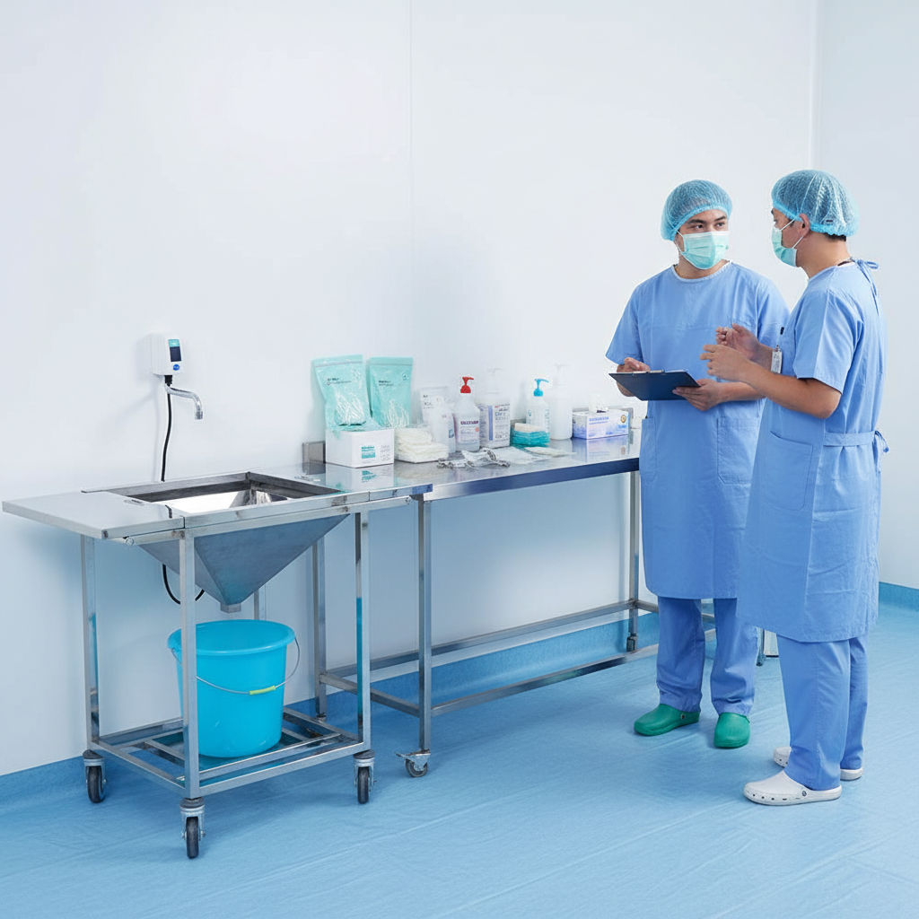 B21 Stainless Steel Debridement Trolley