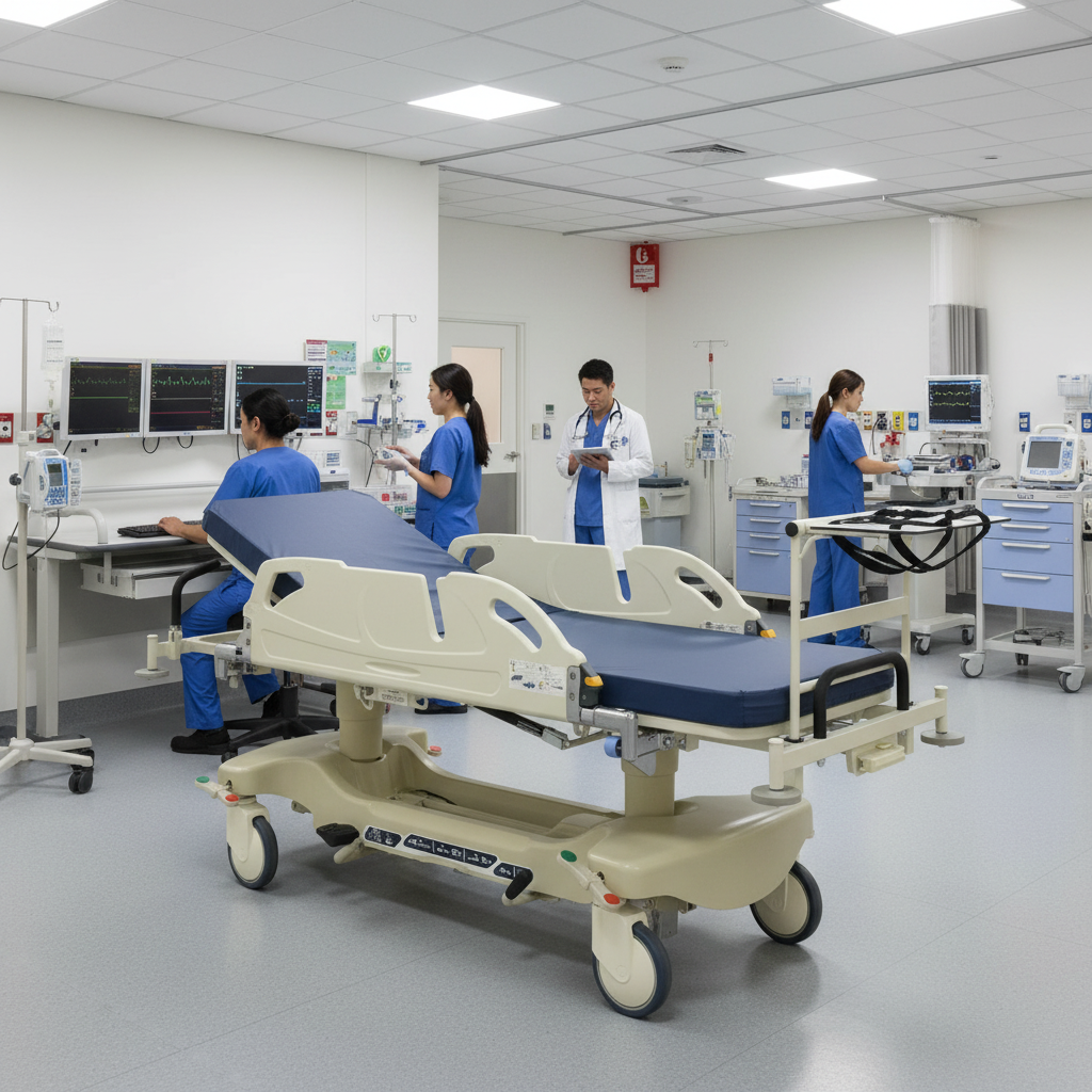 FG-F-03 Medical Stretcher Cart