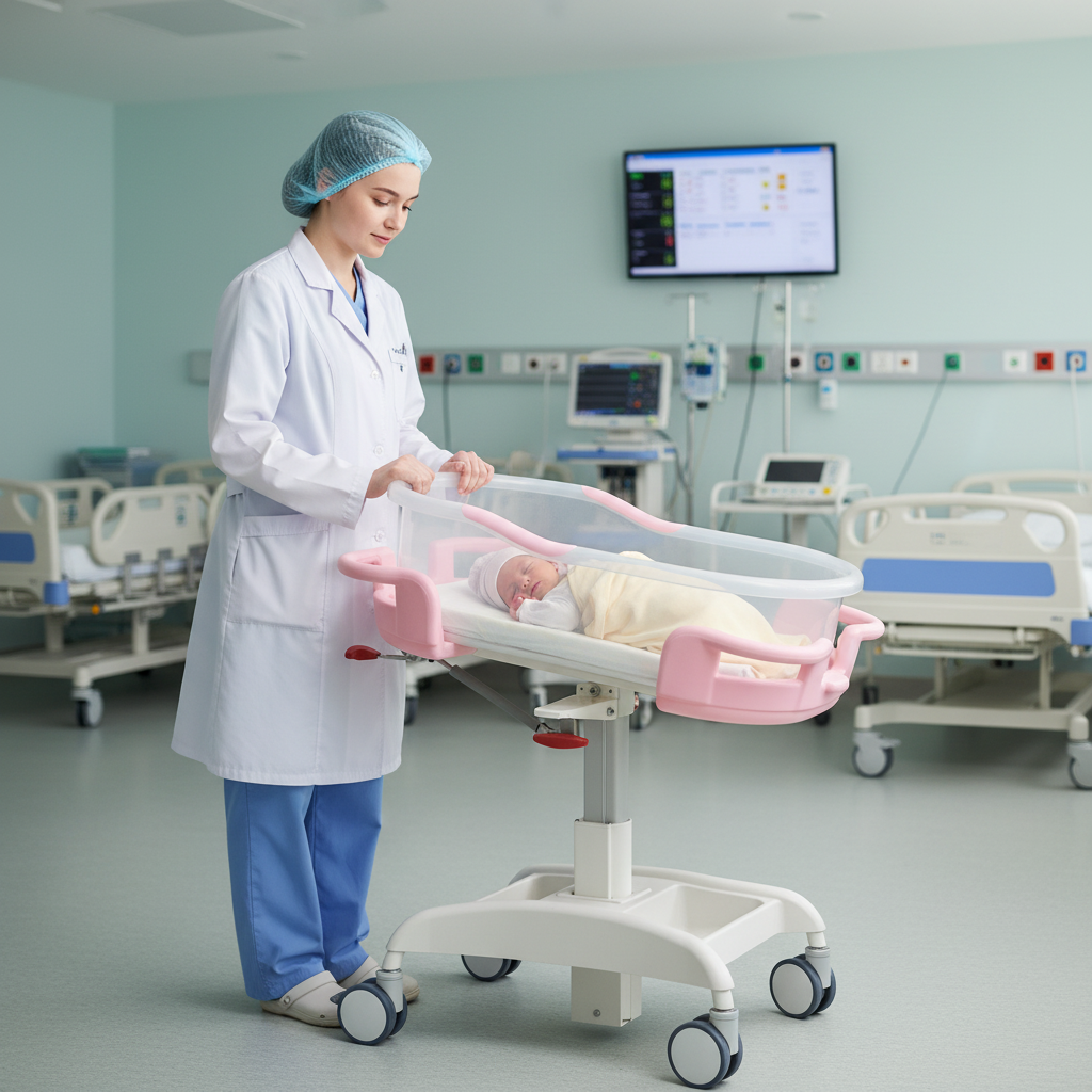 A01 Hospital Baby Bassinet