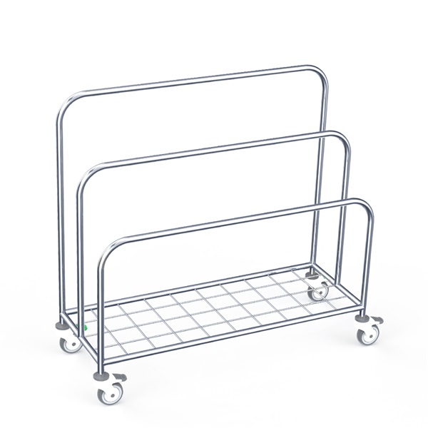 B28 Stainless Steel Paper-Dispenser Trolley