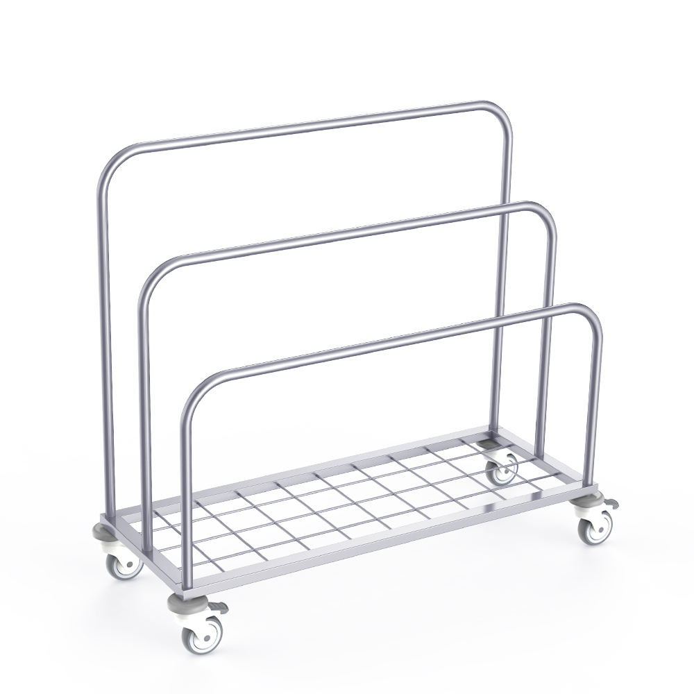 B28 Stainless Steel Paper-Dispenser Trolley